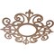 Ekena Millwork Dijon Wood Fretwork Pierced Ceiling Medallion, Walnut, 36"OD x 11 3/4"ID x 3/8"T CMWP36X36X0375DIWA - alternate 4